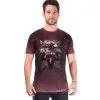 T-shirt ALCHEMY ENGLAND 'pentafixion' -Vêtements Gothiques aea man t shirt pentafixion retro stone wine 900