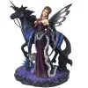 DISCOBOLE Figurine Fée Gothique 'Toadgarden' -Vêtements Gothiques af070t 900