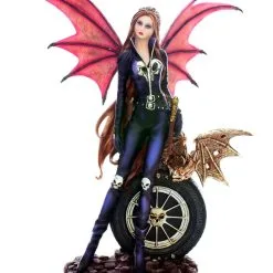 DISCOBOLE Figurine Fée Gothique 'raesse La Puissante'