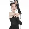 DARK IN LOVE Longues Mitaines En Velours 2 DARK IN LOVE Longues Mitaines En Velours -Vêtements Gothiques agl003 100 900