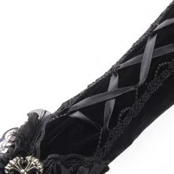 DARK IN LOVE Longues Mitaines En Velours 9 DARK IN LOVE Longues Mitaines En Velours -Vêtements Gothiques agl003 203 900
