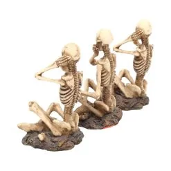NEMESIS NOW Set Figurines Squelettes De La Sagesse -Vêtements Gothiques al50292 2 900