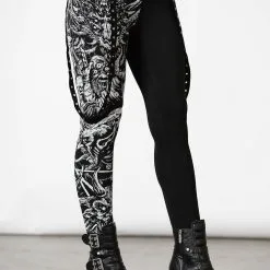 Leggings KILLSTAR 'Amnesia' -Vêtements Gothiques amnesia leggings w c x1600 900