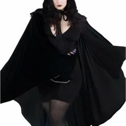 Cape Velours KILLSTAR 'annora' 10 Cape Velours KILLSTAR 'annora' -Vêtements Gothiques annora velvet cape 2 1 900