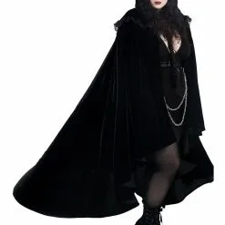 Cape Velours KILLSTAR 'annora' 9 Cape Velours KILLSTAR 'annora' -Vêtements Gothiques annora velvet cape 4 1 900