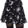 Mini Jupe KILLSTAR 'astral Light' -Vêtements Gothiques astrallight skaterskirt b 1024x1024 900