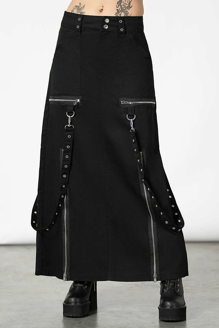 Longue Jupe KILLSTAR 'Arya' 3 Longue Jupe KILLSTAR 'Arya'