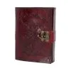 NEMESIS NOW Journal Satanique Cuir BAPHOMET -Vêtements Gothiques b4724p9 900