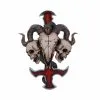 NEMESIS NOW Applique Murale 'devils Cross' -Vêtements Gothiques b5304s0 900