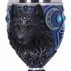 NEMESIS NOW Ciboire Loup Art Fantasy 'wolf Moon' -Vêtements Gothiques b5868v2 4 900