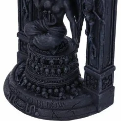 NEMESIS NOW Figurine Temple BAPHOMET En Résine Noire -Vêtements Gothiques b5902v2 5 900