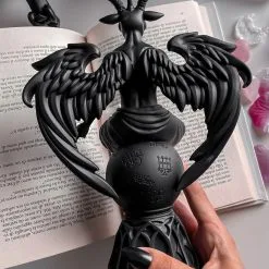 KILLSTAR Statuette BAPHOMET En Résine -Vêtements Gothiques baphomet resin statuette c x1600 900