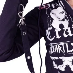 Veste Wednesday HEARTLESS 'Bitch Craft' -Vêtements Gothiques bitch craft jacket black heartless 5 900