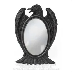 Miroir ALCHEMY GOTHIC 'black Raven'