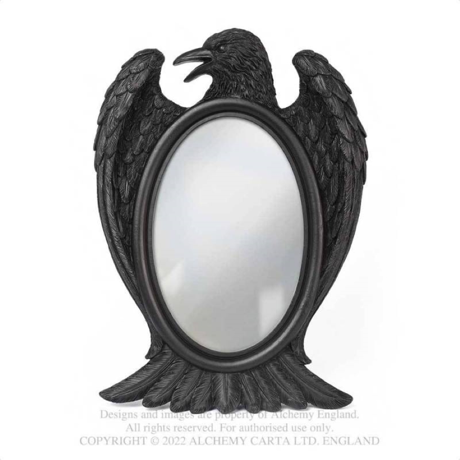 Miroir ALCHEMY GOTHIC 'black Raven' 3 Miroir ALCHEMY GOTHIC 'black Raven'
