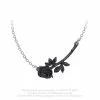 Collier ALCHEMY GOTHIC 'black Rose Enigma' 1 Collier ALCHEMY GOTHIC 'black Rose Enigma' -Vêtements Gothiques black rose enigma 900
