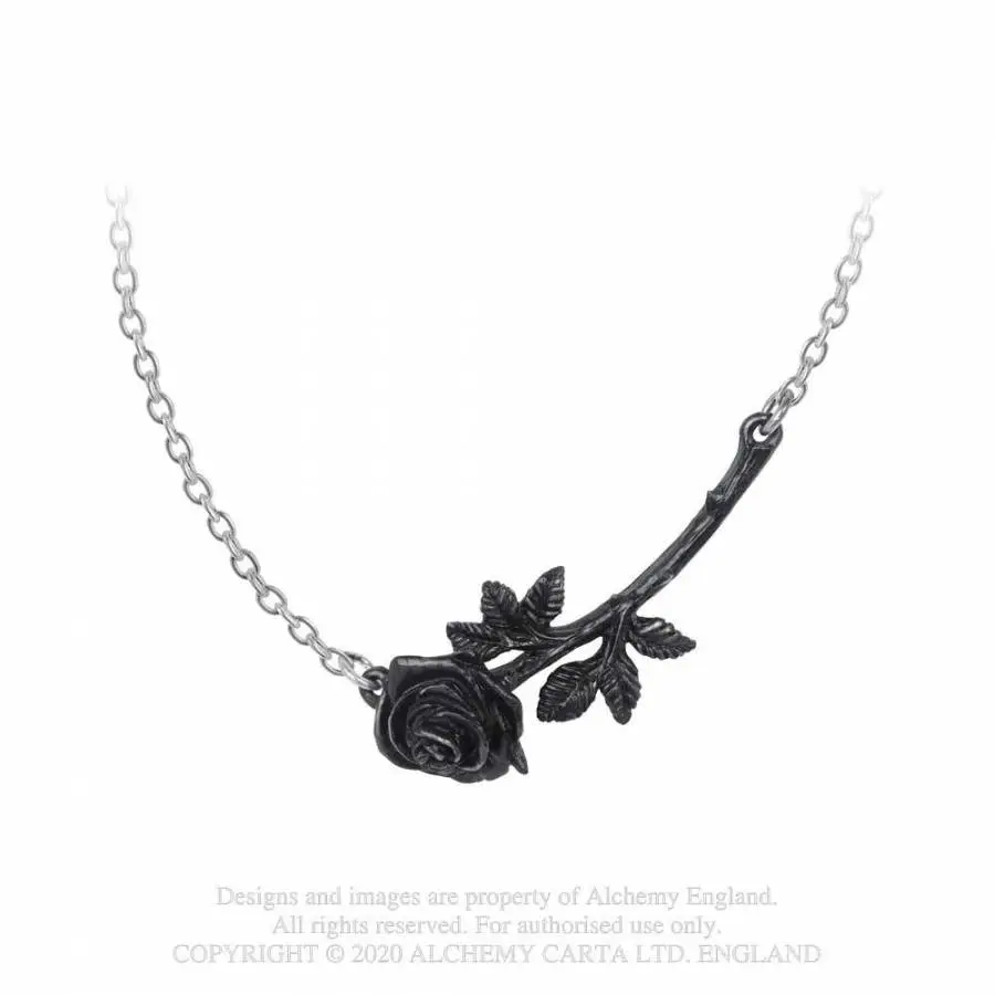 Collier ALCHEMY GOTHIC 'black Rose Enigma' 3 Collier ALCHEMY GOTHIC 'black Rose Enigma'