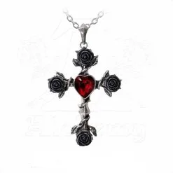Pendentif ALCHEMY GOTHIC 'black Rosifix'