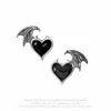 Boucles D'oreilles ALCHEMY GOTHIC 'blacksoul'