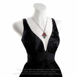 Pendentif ALCHEMY GOTHIC 'blood Moon'' -Vêtements Gothiques blood moon2 900