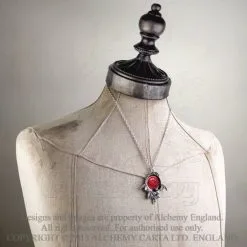 Pendentif ALCHEMY GOTHIC 'blood Moon'' -Vêtements Gothiques blood moon3 900
