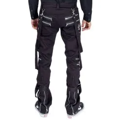 POIZEN INDUSTRIES Pantalon Goth/rock HEARTLESS -Vêtements Gothiques bronte pants mens black heartless 2 900