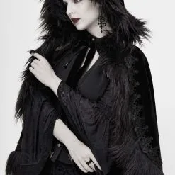 Cape DEVIL FASHION 'romance Noire' -Vêtements Gothiques ca0198 900