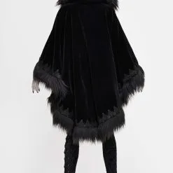 Cape DEVIL FASHION 'romance Noire' -Vêtements Gothiques ca0199 900