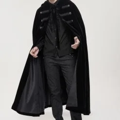 Cape Gothique Homme DEVIL FASHION 'Wittiza' 11 Cape Gothique Homme DEVIL FASHION 'Wittiza' -Vêtements Gothiques ca0260110 900