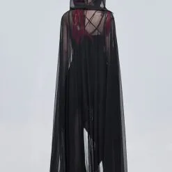 Longue Cape DEVIL FASHION 'vulzala' -Vêtements Gothiques ca0304 900