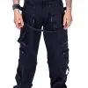 Pantalon Baggy POIZEN INDUSTRIES 'calix' 1 Pantalon Baggy POIZEN INDUSTRIES 'calix' -Vêtements Gothiques calix pants black chemical black 1 900