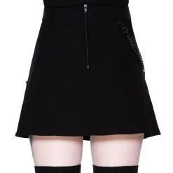 Mini Jupe KILLSTAR 'calling Alice Black' -Vêtements Gothiques calling alice mini skirt black 2 1 900