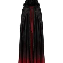 Longue Cape Femme PUNK RAVE 'Queen Of Crows'
