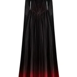 Longue Robe PUNK RAVE 'Majestic Empress' -Vêtements Gothiques capture one 05231 900