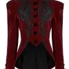 Veste PUNK RAVE 'red Palace' -Vêtements Gothiques capture one 05369 900