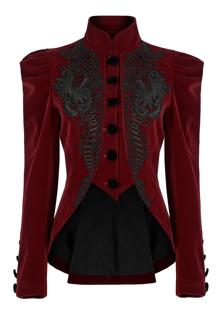 Veste PUNK RAVE 'red Palace' 3 Veste PUNK RAVE 'red Palace'