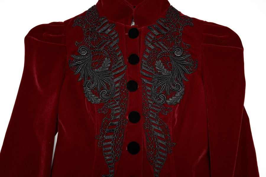 Veste PUNK RAVE 'red Palace' 5 Veste PUNK RAVE 'red Palace' – Image 3