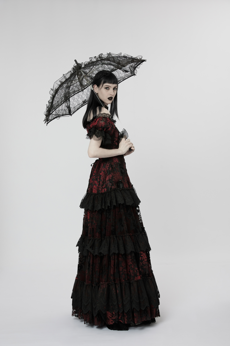 Ombrelle Gothique Romantique PUNK RAVE 5 Ombrelle Gothique Romantique PUNK RAVE – Image 3