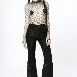 PUNK RAVE Haut Gothique En Tissu Mesh Grosses Mailles -Vêtements Gothiques capture one catalog18881 900