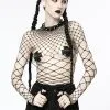PUNK RAVE Haut Gothique En Tissu Mesh Grosses Mailles -Vêtements Gothiques capture one catalog18884 900