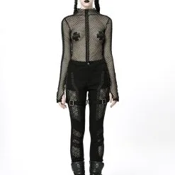 Haut Gothique PUNK RAVE En Tissu Mesh 10 Haut Gothique PUNK RAVE En Tissu Mesh -Vêtements Gothiques capture one catalog20391 900