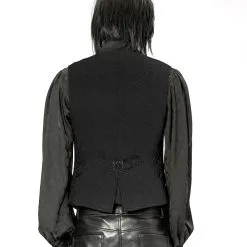 Gilet Brocarde Sans Manches PUNK RAVE 10 Gilet Brocarde Sans Manches PUNK RAVE -Vêtements Gothiques capture one catalog2410 900