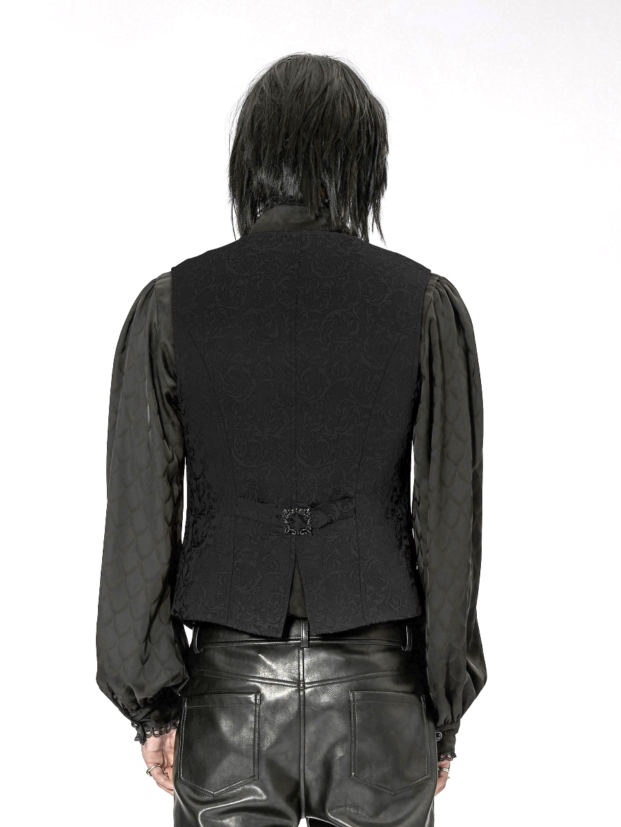 Gilet Brocarde Sans Manches PUNK RAVE 6 Gilet Brocarde Sans Manches PUNK RAVE – Image 4