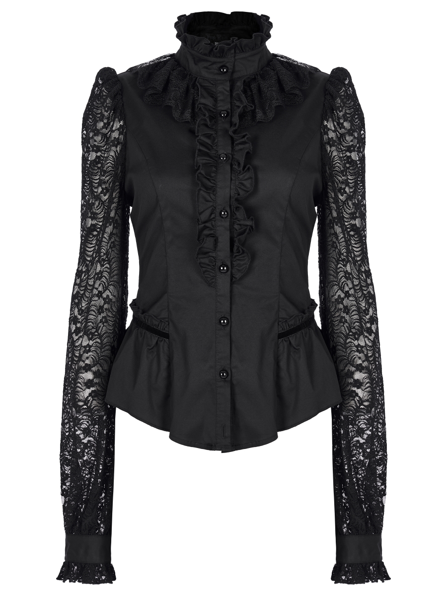 Chemisier PUNK RAVE 'Queen Of Darkness' 4 Chemisier PUNK RAVE 'Queen Of Darkness' – Image 2