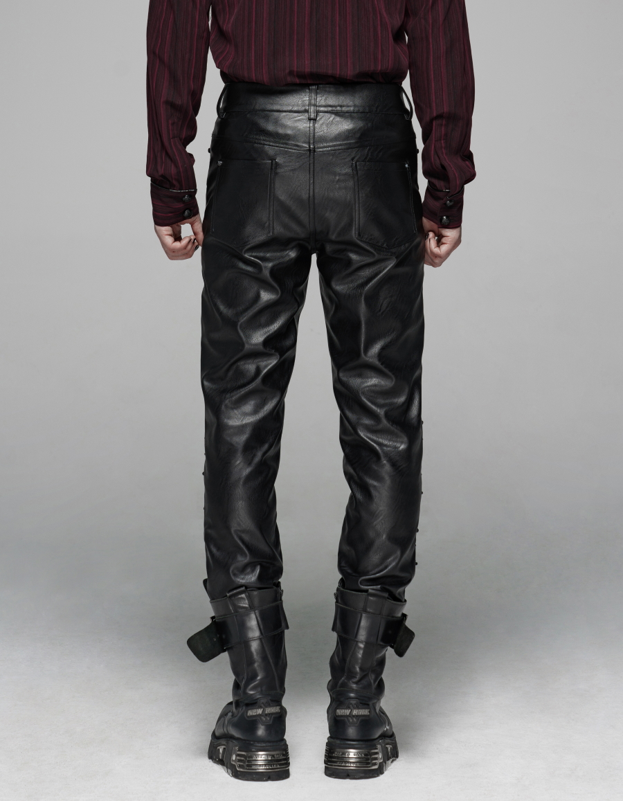 Pantalon Simili Cuir PUNK RAVE 'dimguard' 4 Pantalon Simili Cuir PUNK RAVE 'dimguard' – Image 2