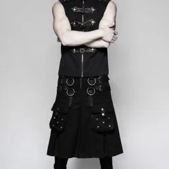 Jupe Samouraï Homme PUNK RAVE -Vêtements Gothiques captureone00973 900