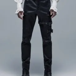 Pantalon Look Cuir PUNK RAVE 'darktas' -Vêtements Gothiques captureonecatalog0140 900