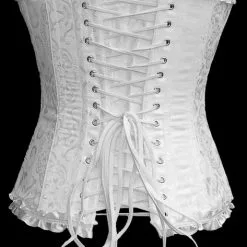 Corset Gothique Blanc ALCATRAZ 'white Angel' 5 Corset Gothique Blanc ALCATRAZ 'white Angel' -Vêtements Gothiques co 192137 4