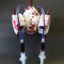 DISCOBOLE Masque à Gaz Cyber-goth 'blood'