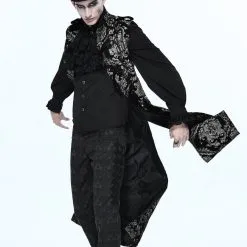 Longue Veste Gothique Victorienne DEVIL FASHION -Vêtements Gothiques ct074024 900